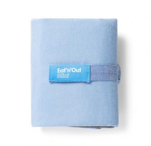Eat'n'Out Mini wiederverwendbare kologische Vesper-Tasche - Auswahl: nature blue