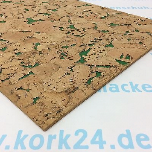 Kork Rückwand Bohol grün 600x300x4mm für Terrarium (Reptilien) oder Aquarium