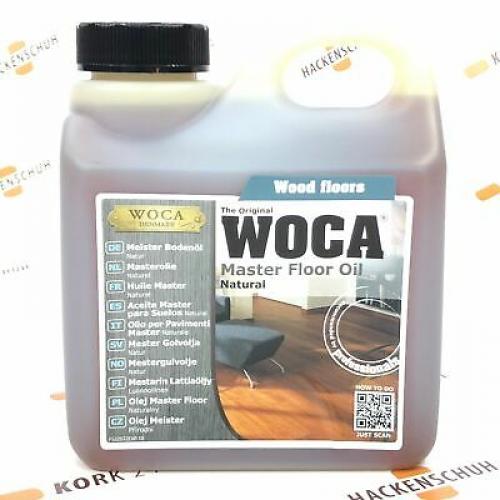  WOCA Meisteröl Master Oil natur 1 Liter für unbehandelte Böden