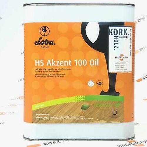 Loba HS Akzent 100 Oil 3L für Kork- und Parkettböden