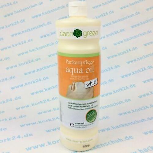 HARO clean & green aqua oil white Parkettpflege für weiß geölte Oberflächen